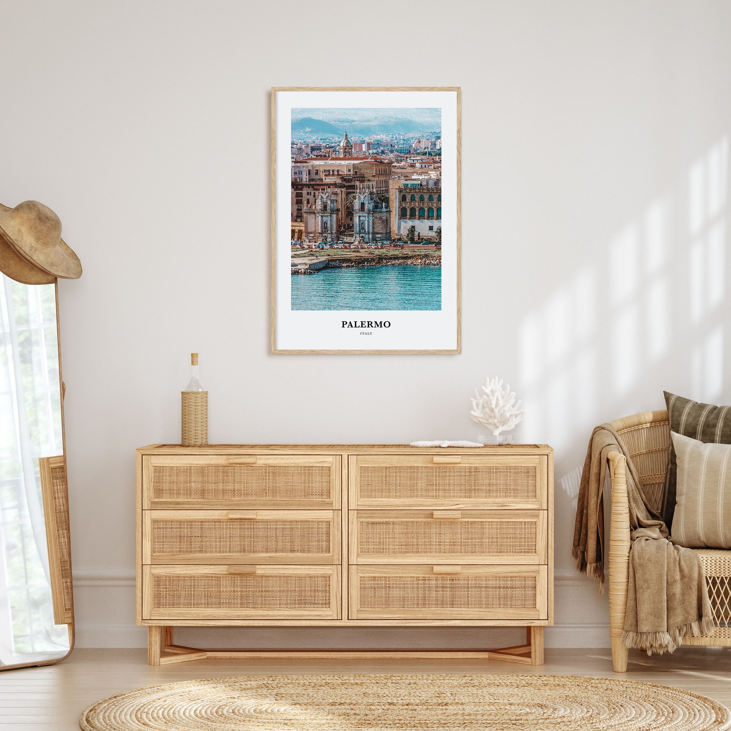 Palermo Portrait Color Poster