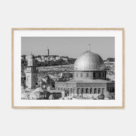 Palestine Landscape B&W Poster