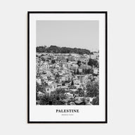 Palestine Portrait B&W No 2 Poster