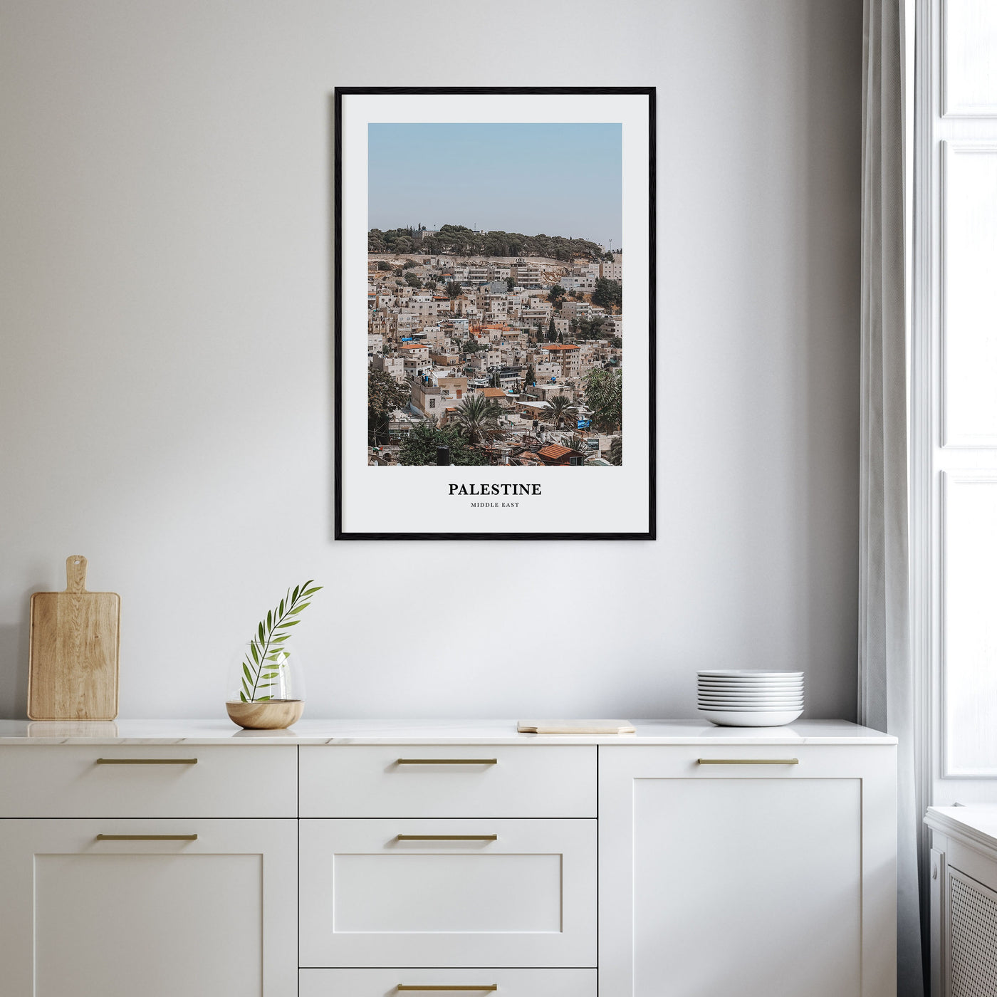 Palestine Portrait Color No 2 Poster
