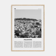 Palestine Travel B&W No 1 Poster