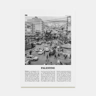 Palestine Travel B&W No 2 Poster