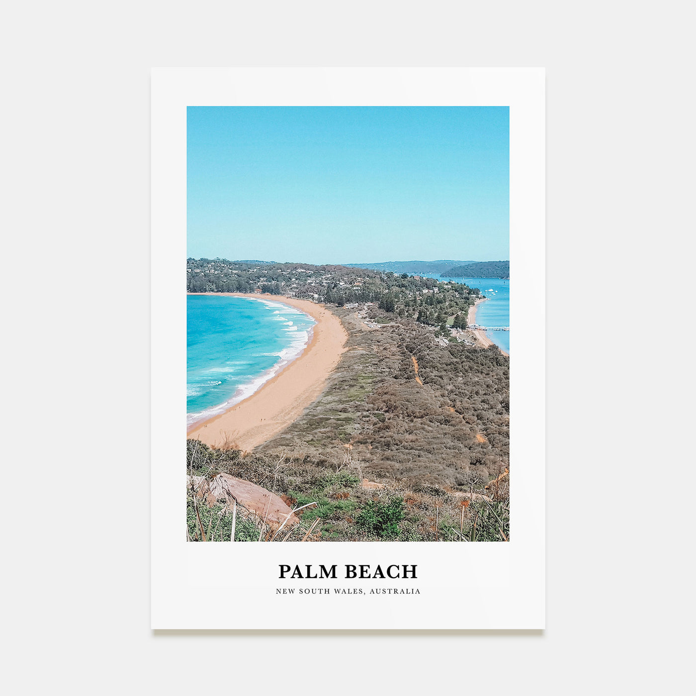 Palm Beach, New South Wales Portrait Color Poster