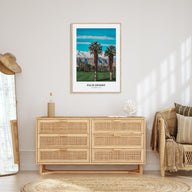Palm Desert Portrait Color Poster