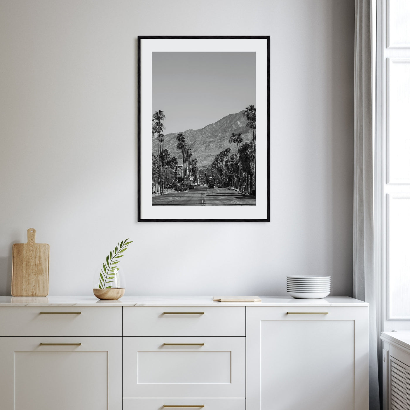 Palm Springs Photo B&W No 1 Poster