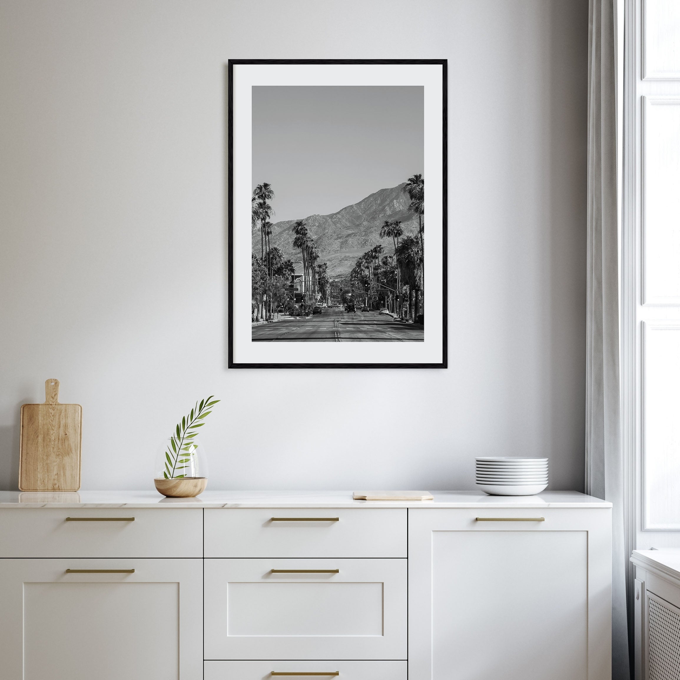 Palm Springs Photo B&W No 1 Poster