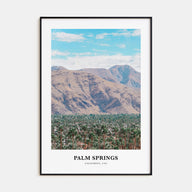 Palm Springs Portrait Color No 2 Poster