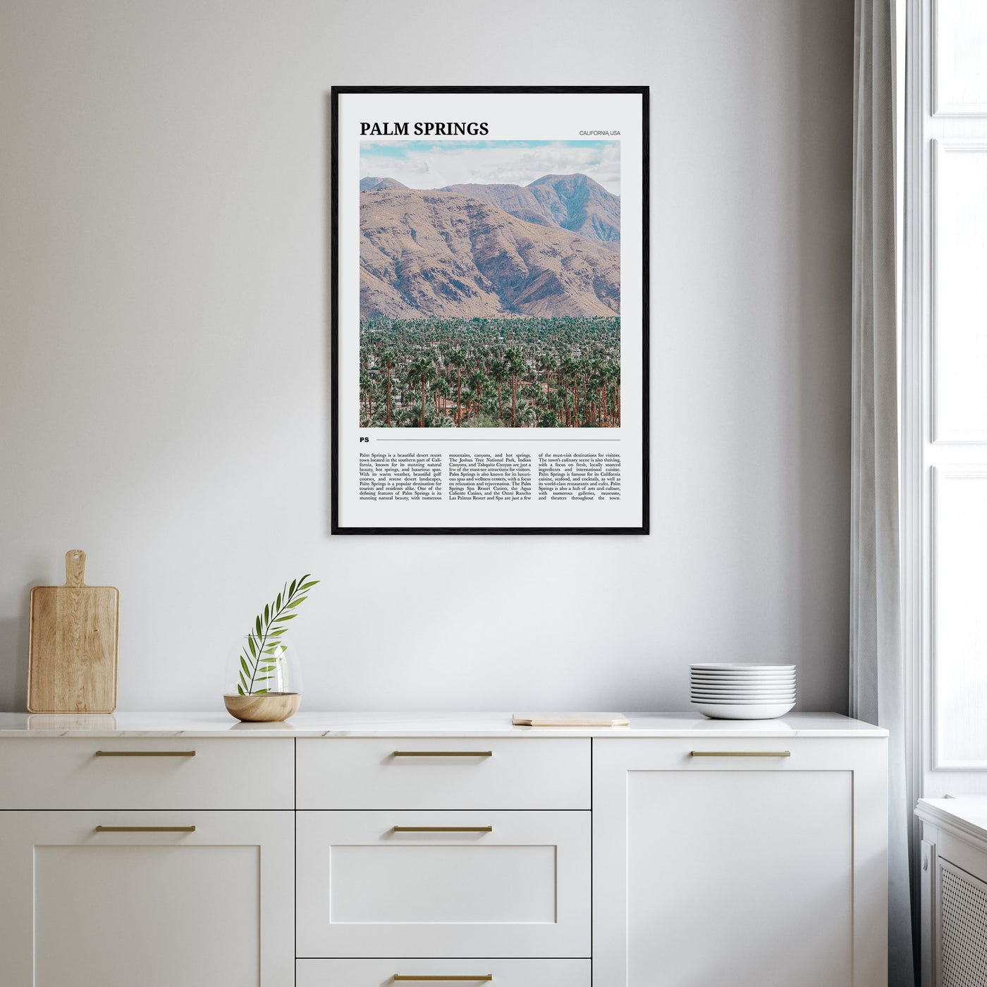 Palm Springs Travel Color No 2 Poster