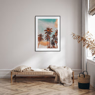 Palm Trees Photo Color No 10 Poster