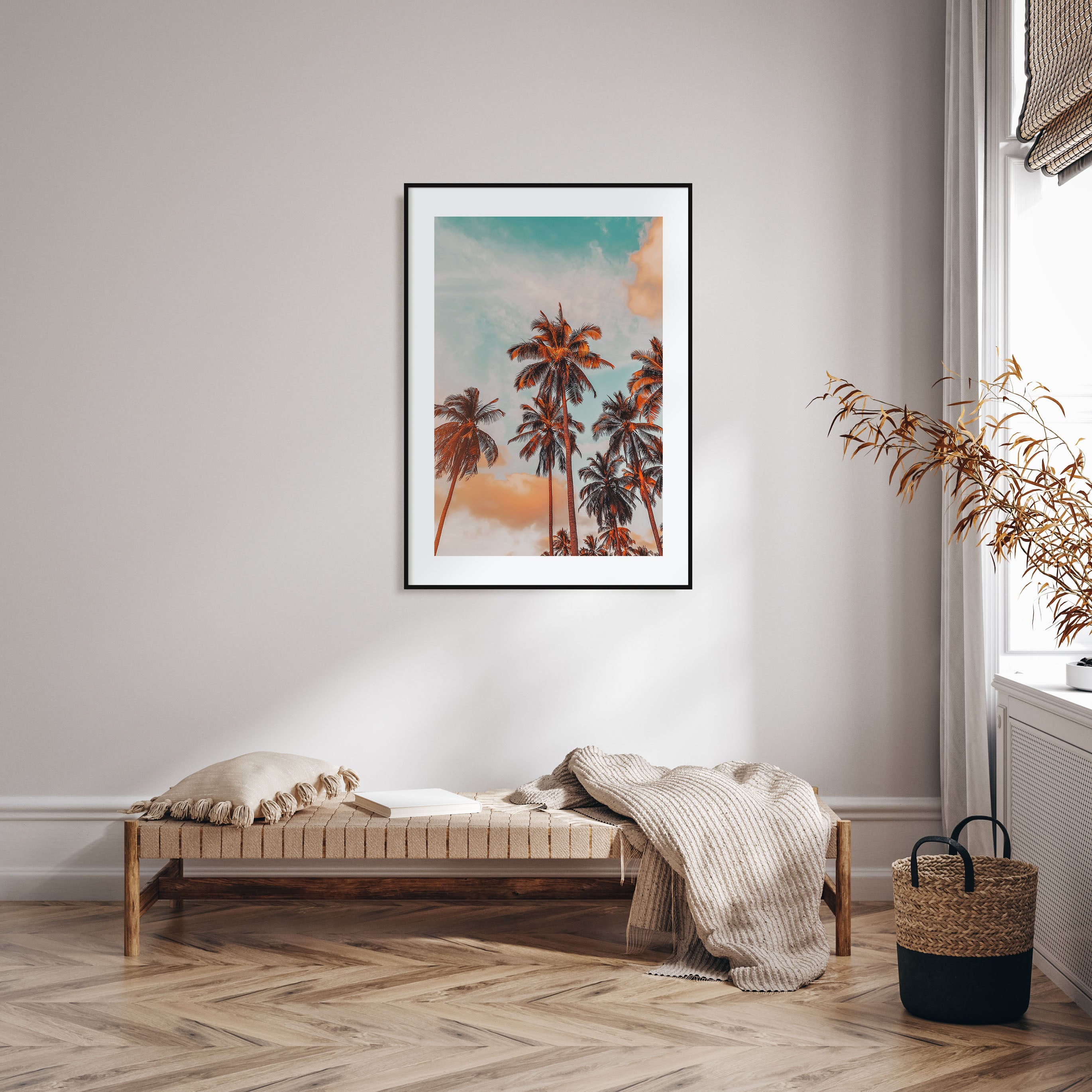 Palm Trees Photo Color No 10 Poster