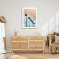 Palm Trees Photo Color No 2 Poster