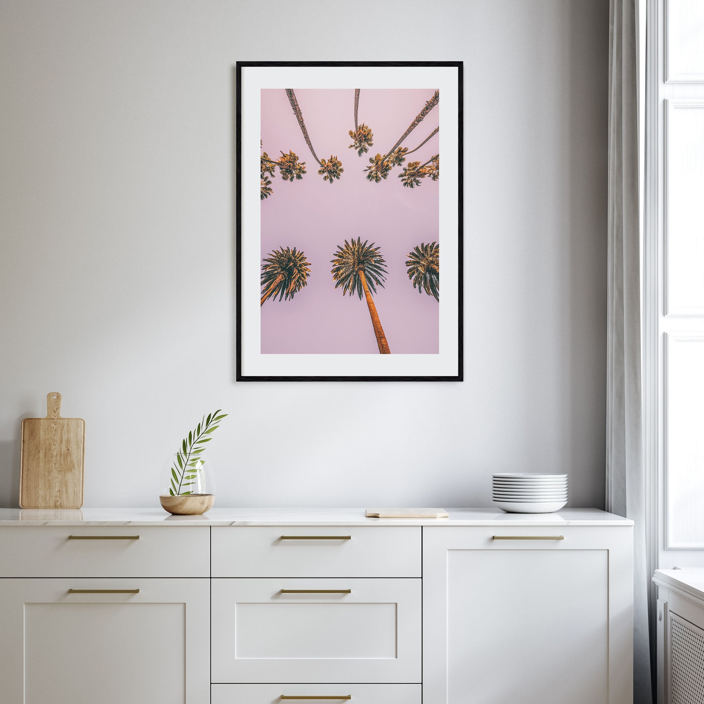 Palm Trees Photo Color No 8 Poster