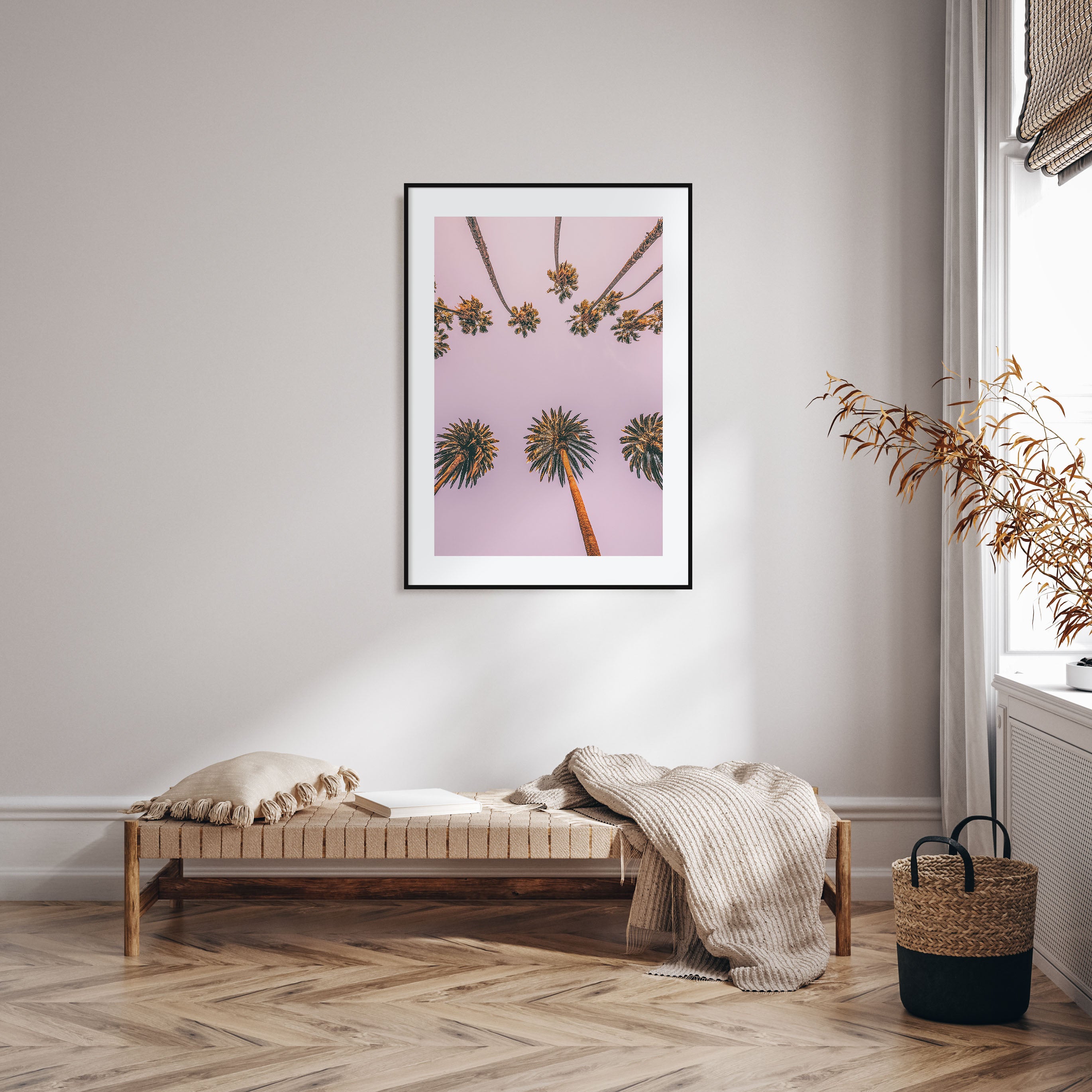 Palm Trees Photo Color No 8 Poster