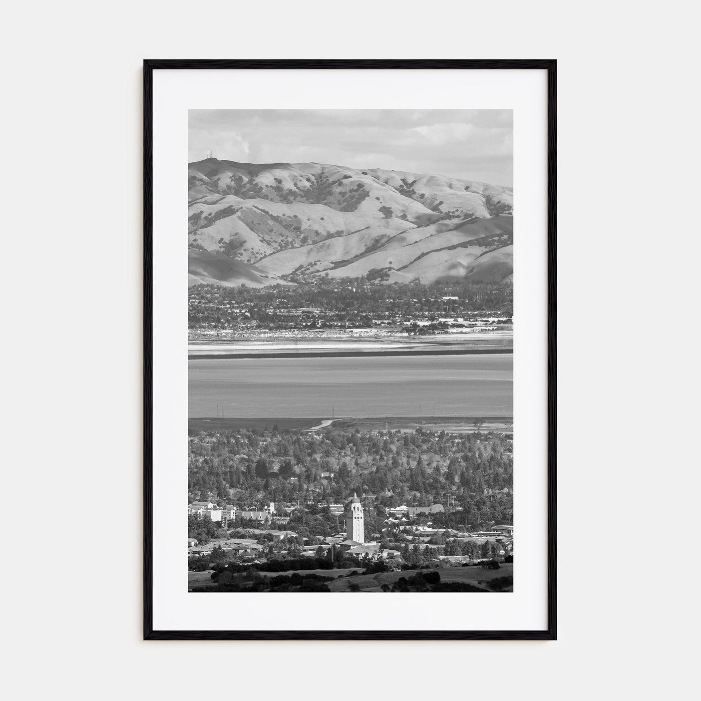 Palo Alto Photo B&W Poster