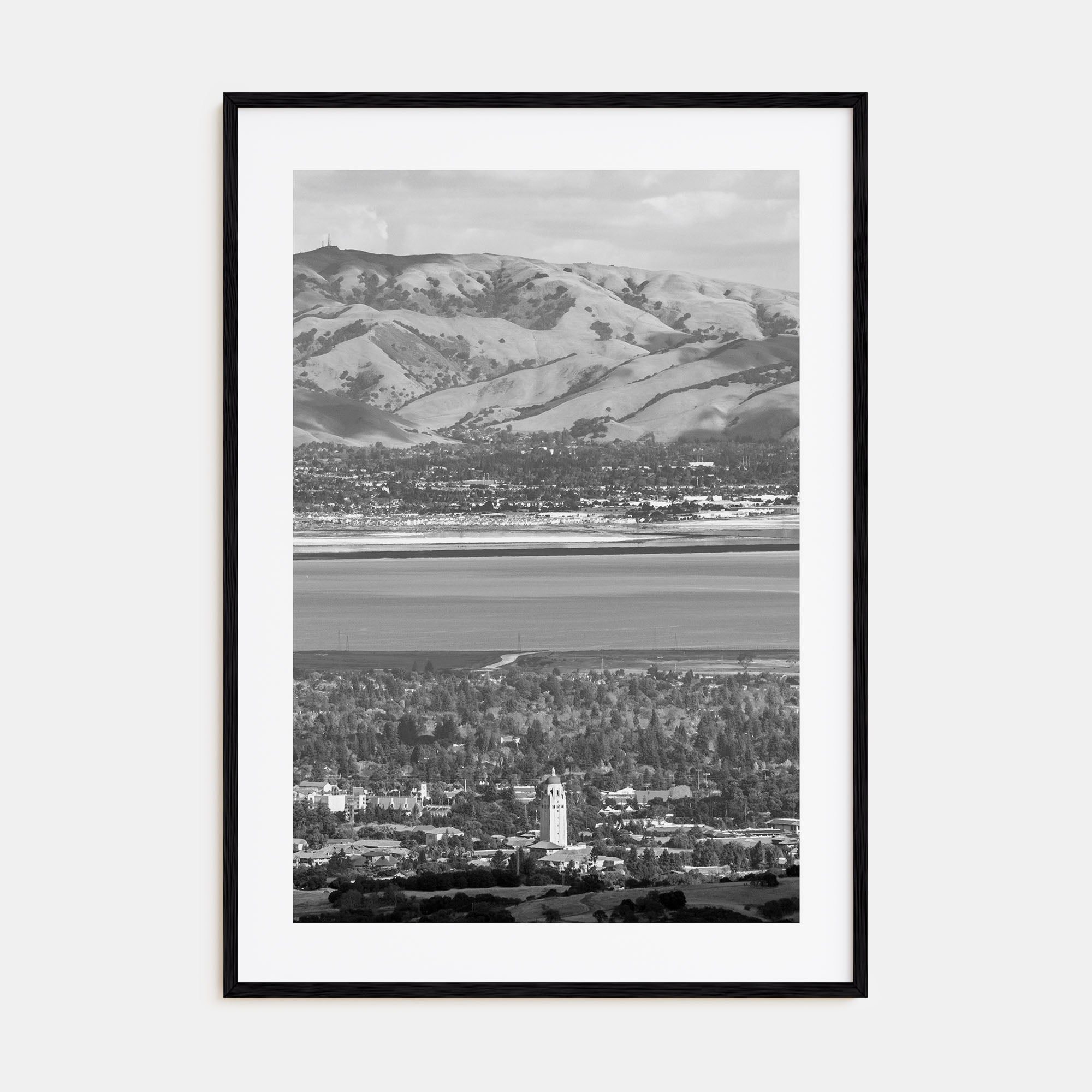Palo Alto Photo B&W Poster
