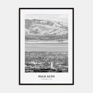 Palo Alto Portrait B&W Poster