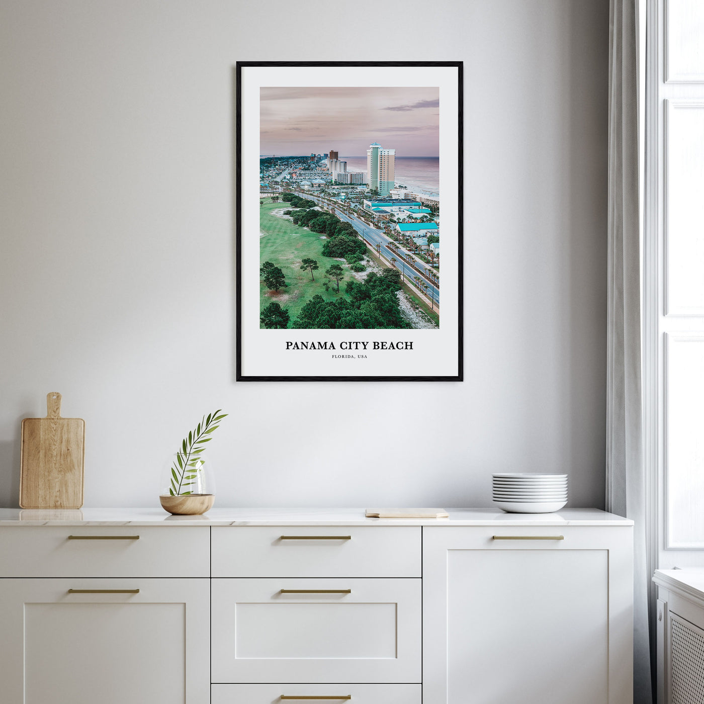 Panama City Beach, Florida Portrait Color Poster