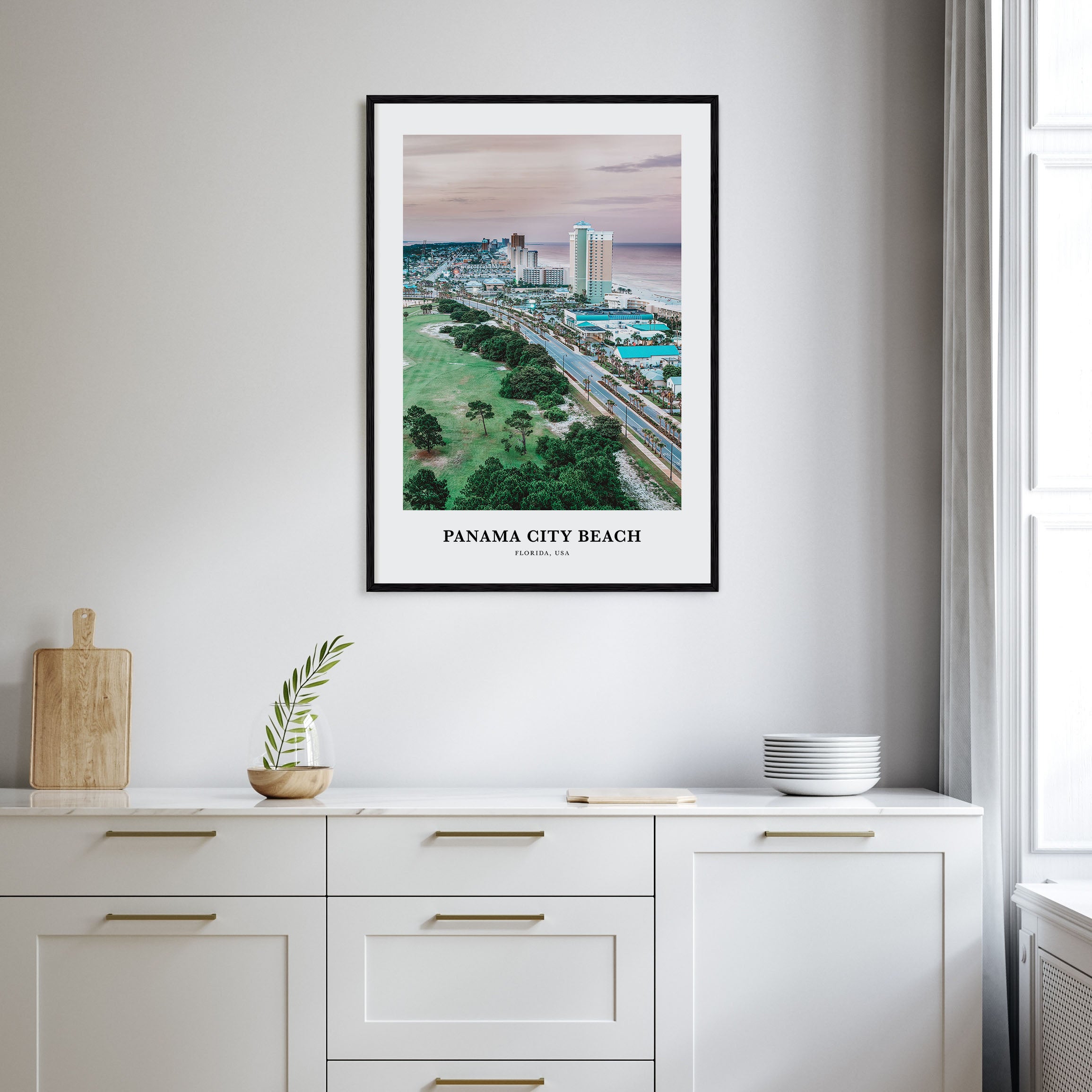 Panama City Beach, Florida Portrait Color Poster
