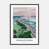 Panama City Beach, Florida Portrait Color Poster