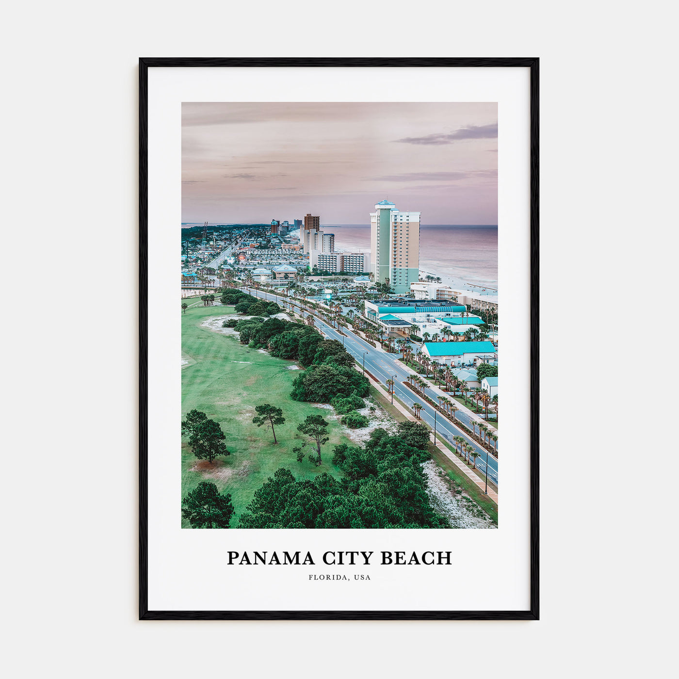 Panama City Beach, Florida Portrait Color Poster