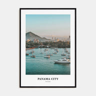 Panama City, Panama Portrait Color No 1 Poster