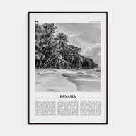 Panama Travel B&W No 1 Poster