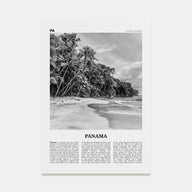 Panama Travel B&W No 1 Poster