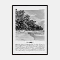 Panama Travel B&W No 1 Poster