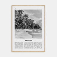 Panama Travel B&W No 1 Poster