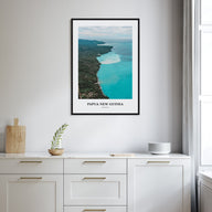 Papua New Guinea Portrait Color Poster