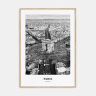 Paris Portrait B&W No 3 Poster