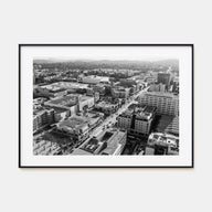 Pasadena Landscape B&W Poster