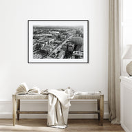 Pasadena Landscape B&W Poster