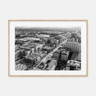 Pasadena Landscape B&W Poster