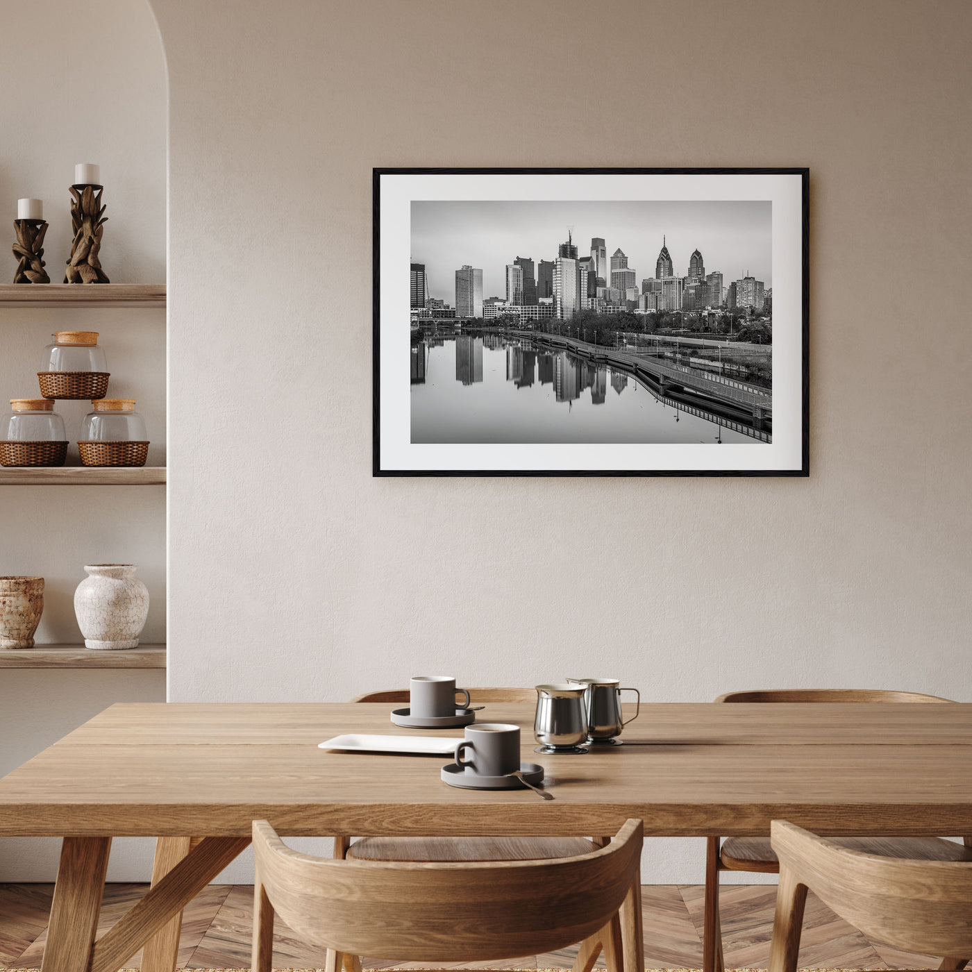 Pennsylvania Landscape B&W Poster