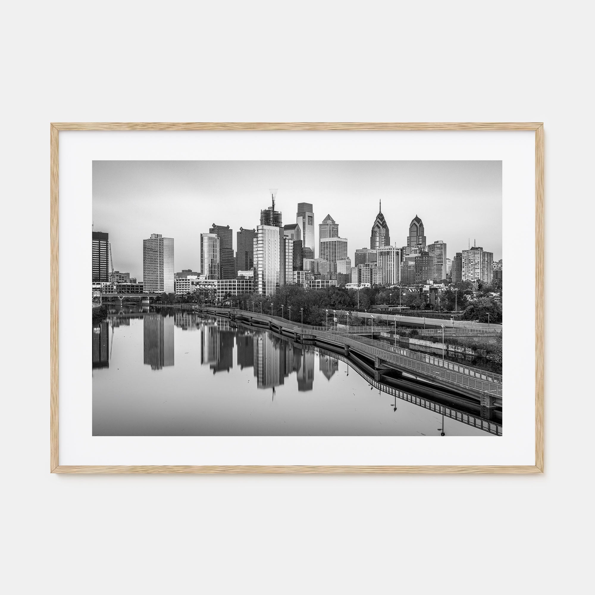 Pennsylvania Landscape B&W Poster