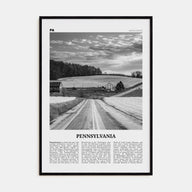 Pennsylvania Travel B&W No 1 Poster