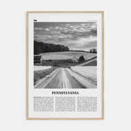 Pennsylvania Travel B&W No 1 Poster