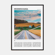 Pennsylvania Travel Color Poster