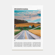 Pennsylvania Travel Color Poster