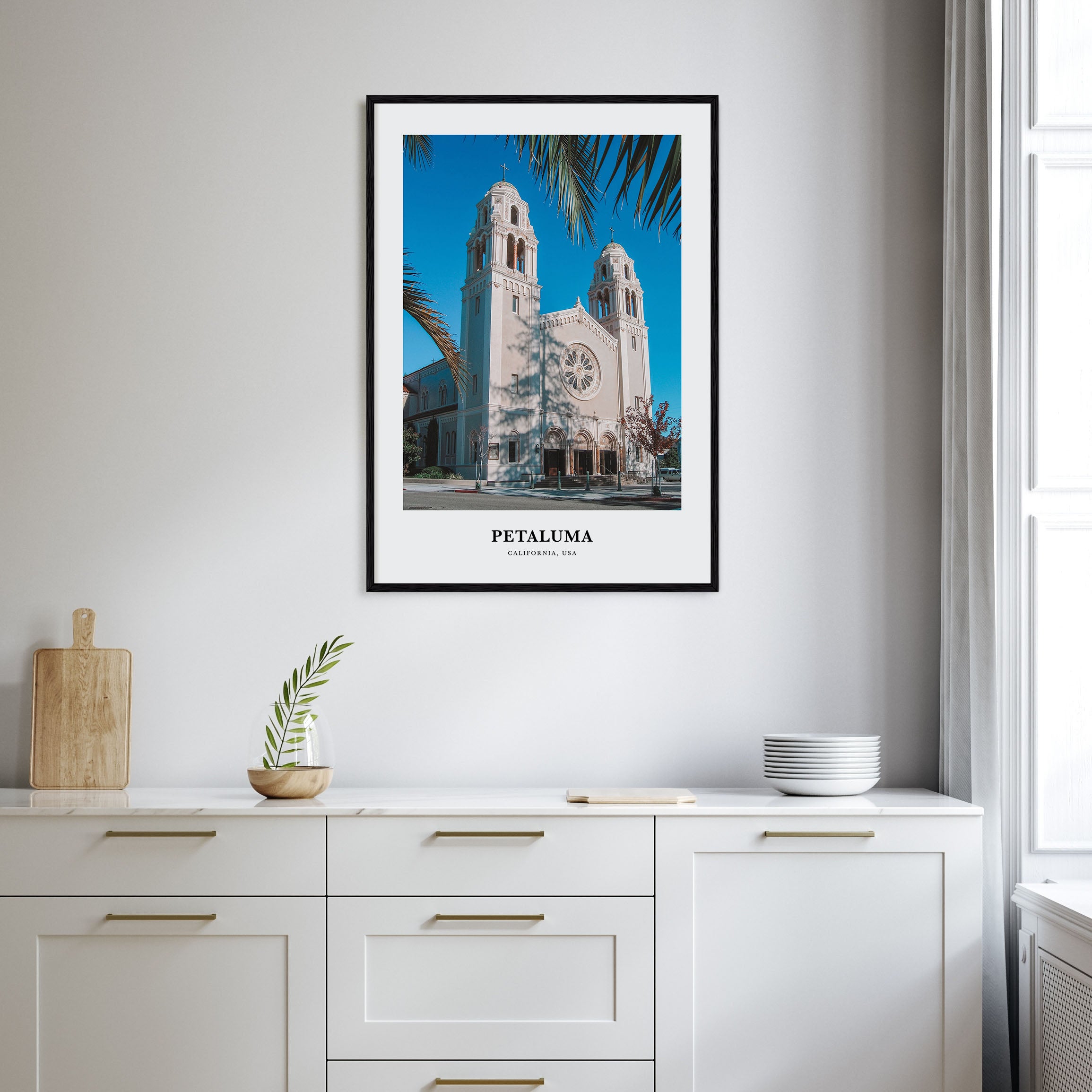 Petaluma Portrait Color Poster