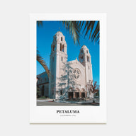 Petaluma Portrait Color Poster