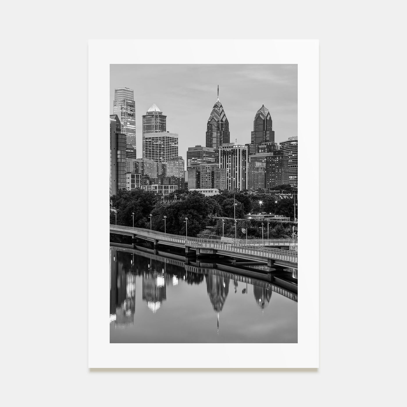 Philadelphia Photo B&W No 2 Poster