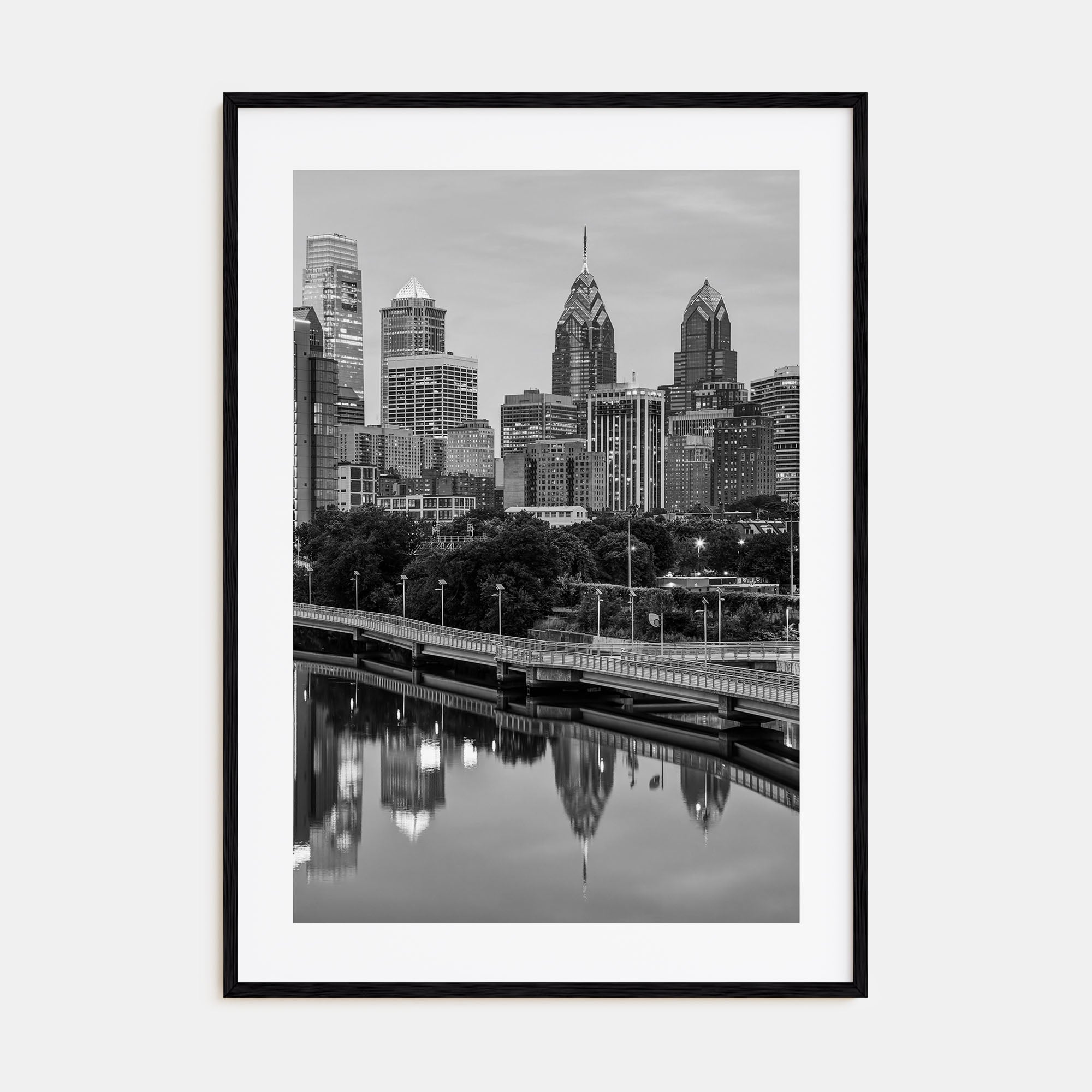 Philadelphia Photo B&W No 2 Poster