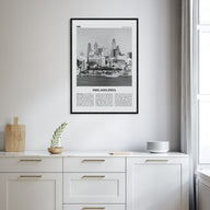 Philadelphia Travel B&W No 2 Poster