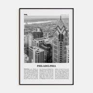 Philadelphia Travel B&W No 3 Poster