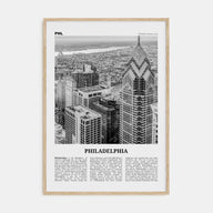 Philadelphia Travel B&W No 3 Poster