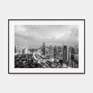 Philippines Landscape B&W Poster