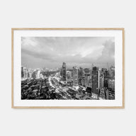 Philippines Landscape B&W Poster