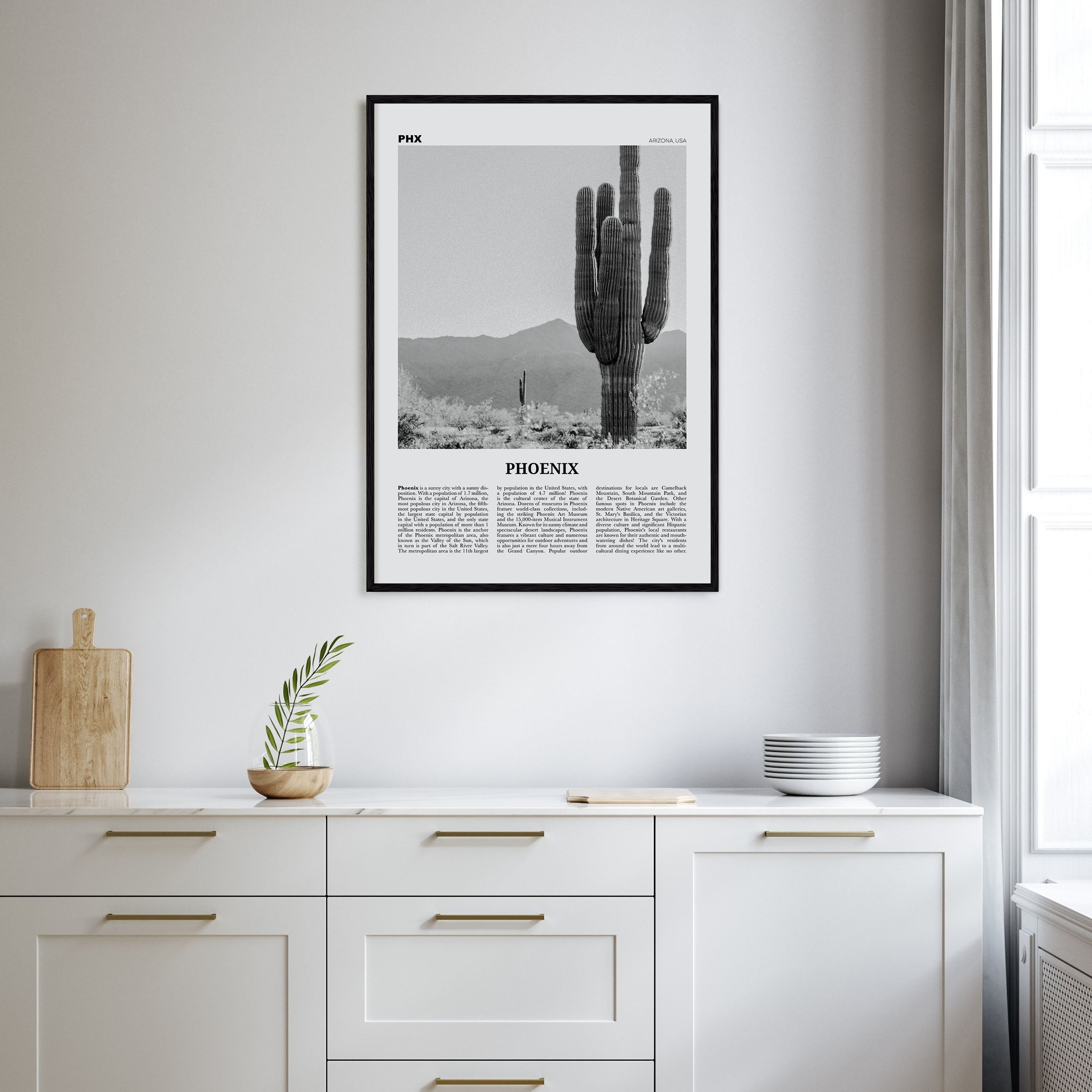 Phoenix Travel B&W No 3 Poster